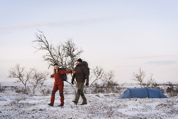 Рюкзак Fjallraven Singi 48 Dark Olive - Фото 15 большая