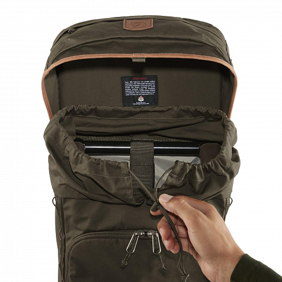 Рюкзак Fjallraven Singi Stubben Dark Olive - Фото 6 большая
