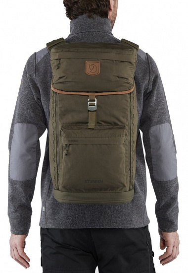 Рюкзак Fjallraven Singi Stubben Dark Olive - Фото 7 большая