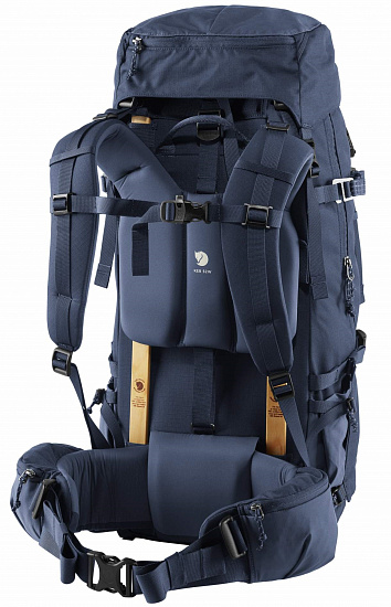 Рюкзак женский Fjallraven Keb 52 Storm-Dark Navy - Фото 2 большая