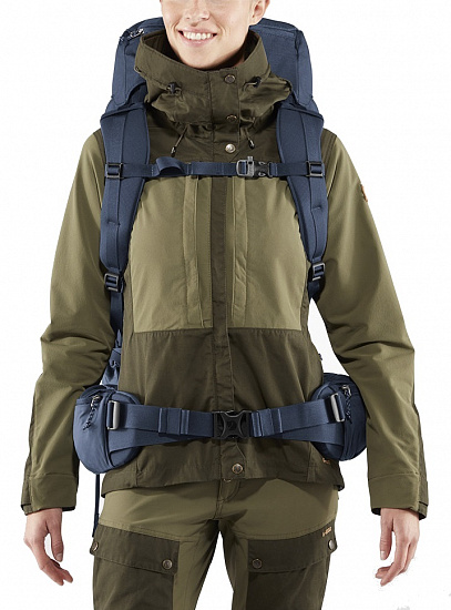 Рюкзак женский Fjallraven Keb 72 Storm-Dark Navy - Фото 4 большая