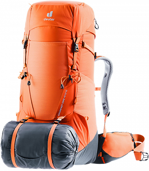 Рюкзак женский Deuter Aircontact Core 45+10 SL Paprika/Graphite - Фото 7 большая