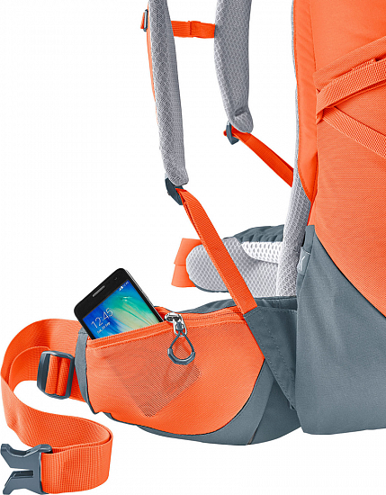 Рюкзак женский Deuter Aircontact Core 45+10 SL Paprika/Graphite - Фото 10 большая