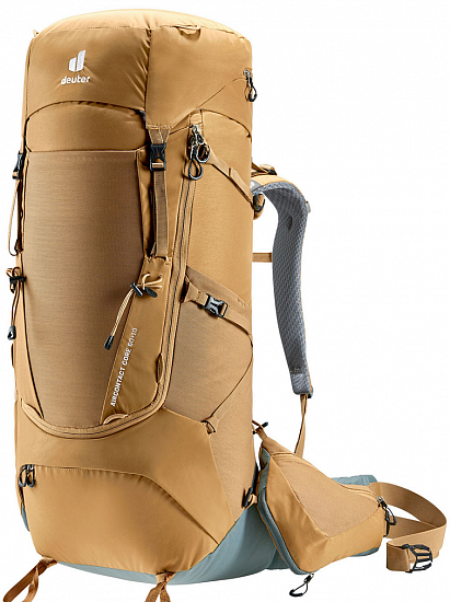 Рюкзак Deuter Aircontact Core 60+10 Almond/Teal - Фото 1 большая