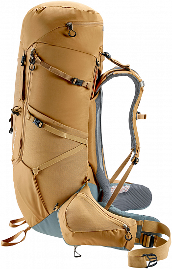 Рюкзак Deuter Aircontact Core 60+10 Almond/Teal - Фото 4 большая