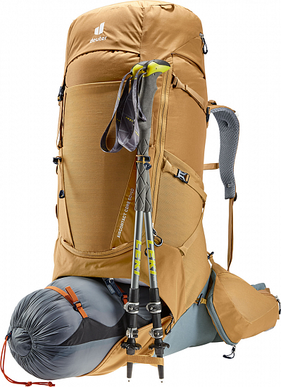 Рюкзак Deuter Aircontact Core 60+10 Almond/Teal - Фото 9 большая
