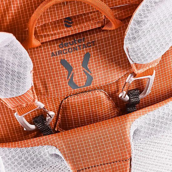 Рюкзак женский Deuter Aircontact Ultra 45+5 SL Sienna/Paprika - Фото 11 большая