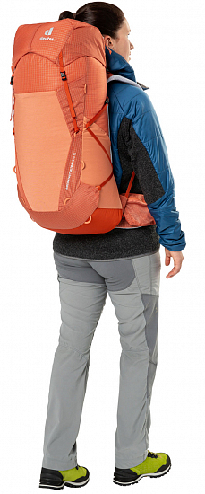Рюкзак женский Deuter Aircontact Ultra 45+5 SL Sienna/Paprika - Фото 12 большая