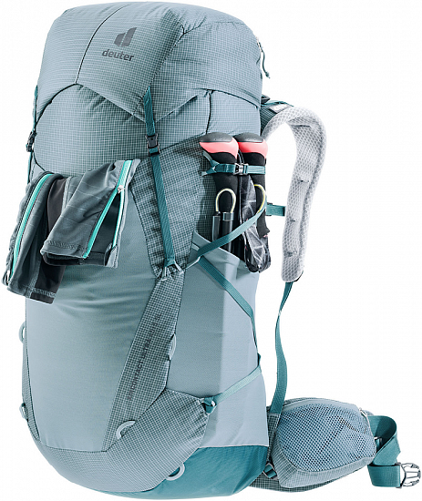Рюкзак женский Deuter Aircontact Ultra 45+5 SL Dusk/Denim - Фото 9 большая