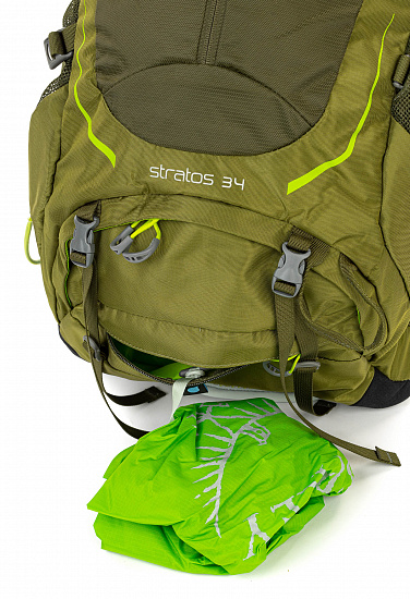 Рюкзак Osprey Stratos 34 Gator Green - Фото 7 большая