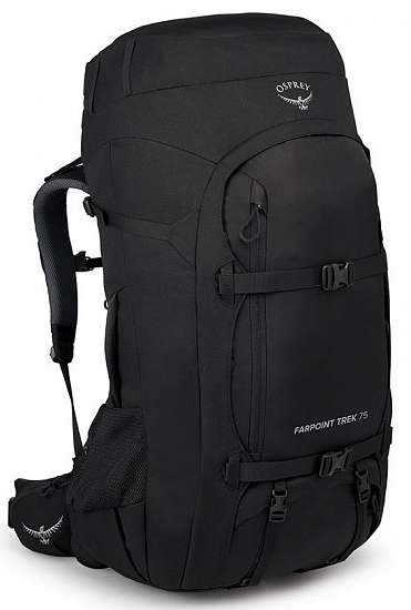 Рюкзак Osprey Farpoint Trek 75 Black - Фото 1 большая