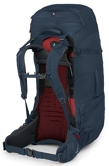 Рюкзак Osprey Farpoint Trek 75 Black - Фото 2 большая