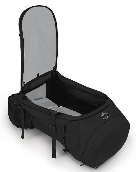 Рюкзак Osprey Farpoint Trek 75 Black - Фото 4 большая