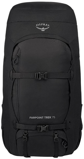 Рюкзак Osprey Farpoint Trek 75 Black - Фото 3 большая