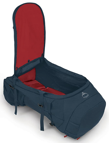 Рюкзак Osprey Farpoint Trek 75 Muted Space Blue - Фото 4 большая