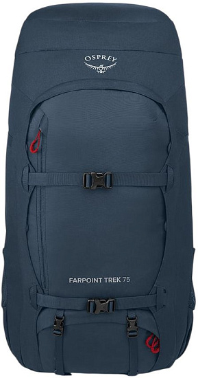 Рюкзак Osprey Farpoint Trek 75 Muted Space Blue - Фото 3 большая