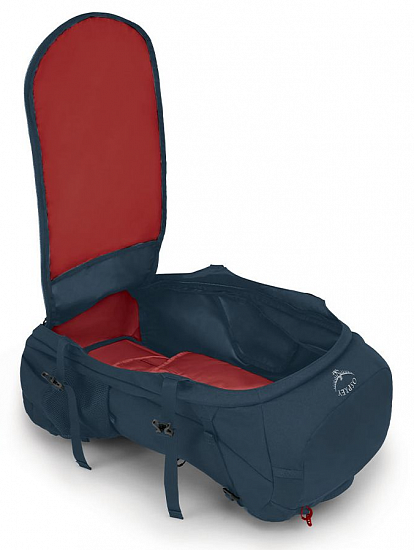 Рюкзак Osprey Farpoint Trek 55 Muted Space Blue - Фото 4 большая