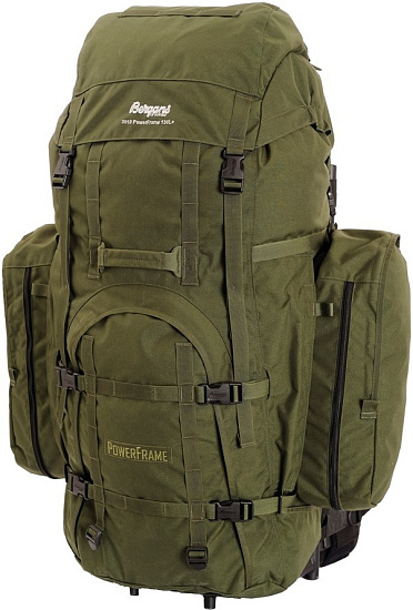 Рюкзак станковый Bergans PowerFrame 130 L Dark Green - Фото 1 большая