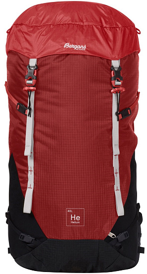 Рюкзак женский Bergans Helium V5 40 Red Sand/Black/Aluminium - Фото 7 большая