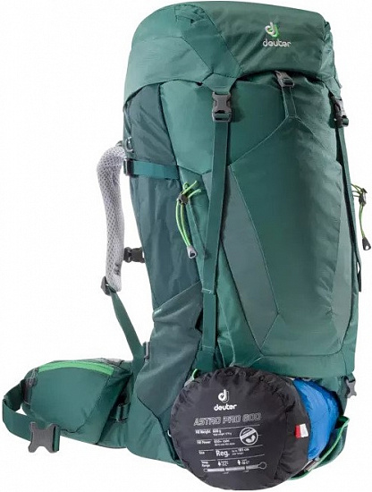 Рюкзак женский Deuter Futura Vario 45+10 SL Seagreen/Forest - Фото 3 большая