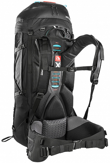 Рюкзак Tatonka Yukon X1 75+10 Black - Фото 2 большая