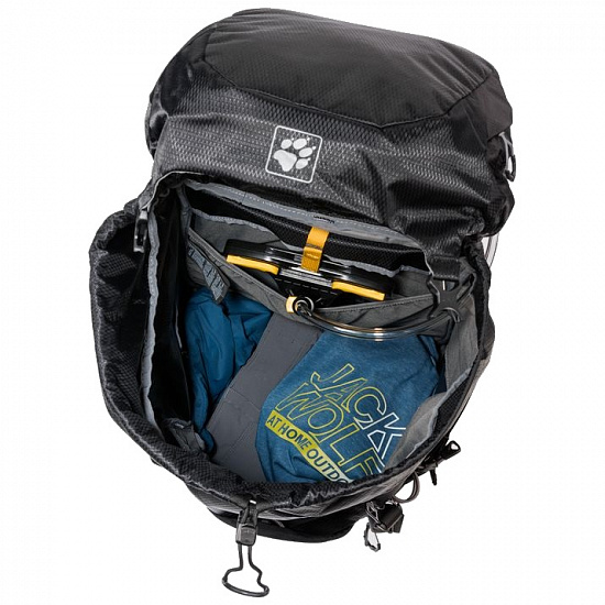 Рюкзак Jack Wolfskin Kalari King 56 Pack Leaf dark sky - Фото 5 большая
