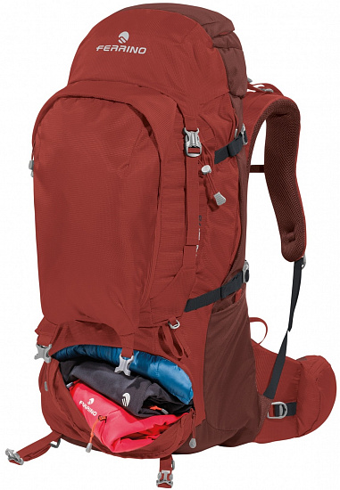 Рюкзак Ferrino Transalp 75 Red - Фото 5 большая