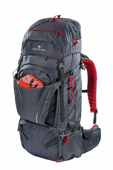 Рюкзак Ferrino Overland 65+10 Dark Grey - Фото 4 большая