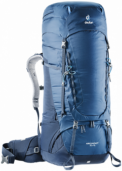 Рюкзак Deuter Aircontact 75 + 10 Midnight-Navy - Фото 1 большая