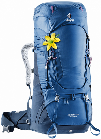 Рюкзак Deuter Aircontact 60 + 10 Sl Steel-Midnight - Фото 1 большая