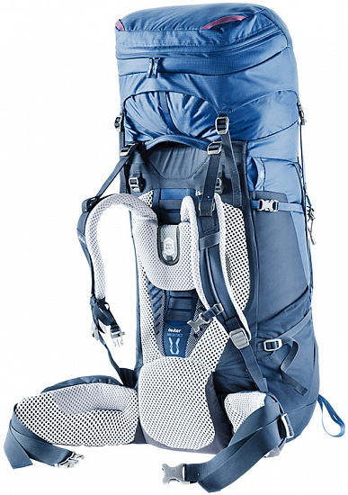 Рюкзак Deuter Aircontact 55 + 10 Graphite-Black - Фото 4 большая