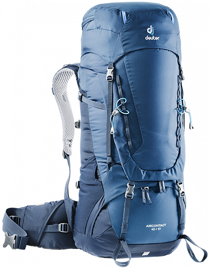 Рюкзак Deuter Aircontact 45 + 10 Midnight-Navy - Фото 1 большая