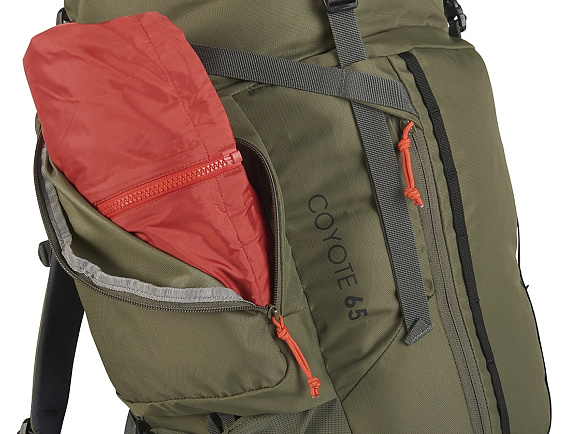 Рюкзак Kelty Coyote 65 Burnt Olive - Фото 5 большая