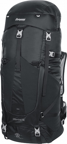 Рюкзак Bergans Glittertind 70 Black/Solid Light Grey - Фото 1 большая