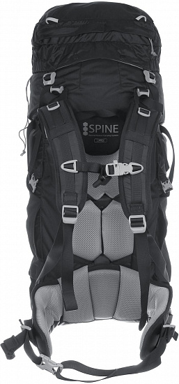 Рюкзак Bergans Glittertind 70 Black/Solid Light Grey - Фото 2 большая