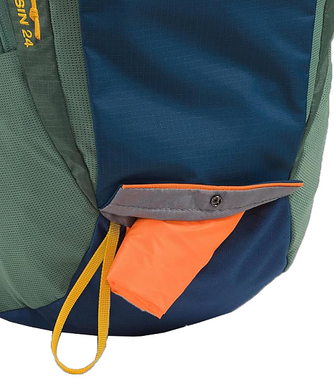 Рюкзак The North Face Basin 24 Duck Green/Shady Blue - Фото 6 большая