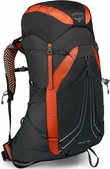 Рюкзак Osprey Exos 48 Blaze Black - Фото 1 большая