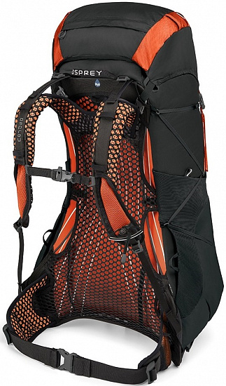 Рюкзак Osprey Exos 48 Blaze Black - Фото 8 большая