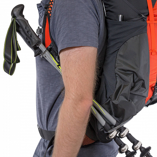 Рюкзак Osprey Exos 38 Blaze Black - Фото 5 большая