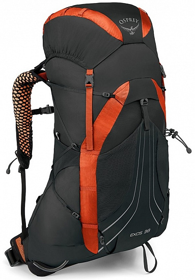 Рюкзак Osprey Exos 38 Blaze Black - Фото 1 большая