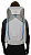 Рюкзак Osprey Levity 60 Parallax Silver - Фото 5 малая