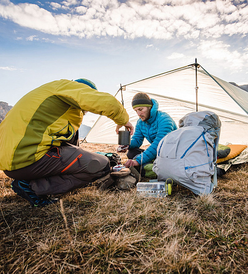 Рюкзак Osprey Levity 45 Parallax Silver - Фото 12 большая