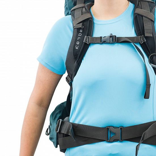 Рюкзак женский Osprey Xena 70 Canopy Green - Фото 5 большая