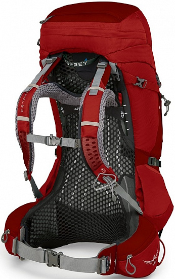 Рюкзак Osprey Atmos AG 50 Rigby Red - Фото 11 большая