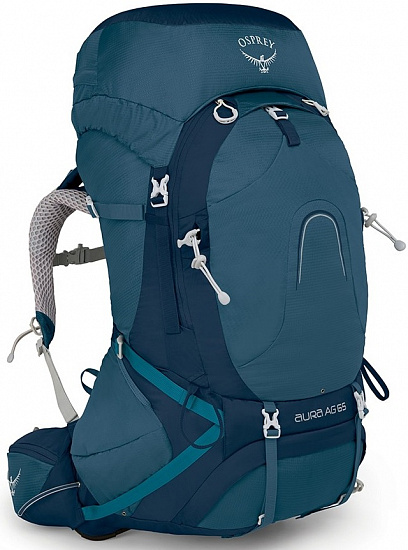 Рюкзак женский Osprey Aura AG 65 Challenger Blue - Фото 1 большая