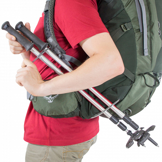 Рюкзак Osprey Aether AG 60 Adriondack Green - Фото 7 большая