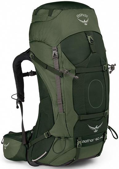 Рюкзак Osprey Aether AG 60 Adriondack Green - Фото 1 большая