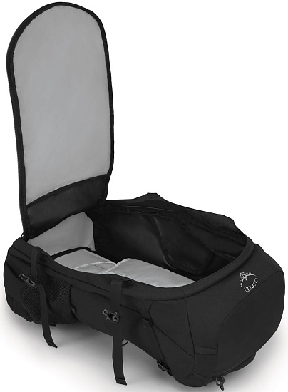 Рюкзак Osprey Farpoint Trek 55 Black - Фото 4 большая