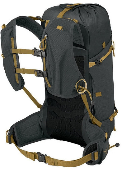 Рюкзак Osprey Talon V-city 20 Dark Charcoal/Tumbleweed Yellow - Фото 3 большая