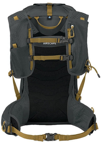 Рюкзак Osprey Talon V-city 20 Dark Charcoal/Tumbleweed Yellow - Фото 4 большая